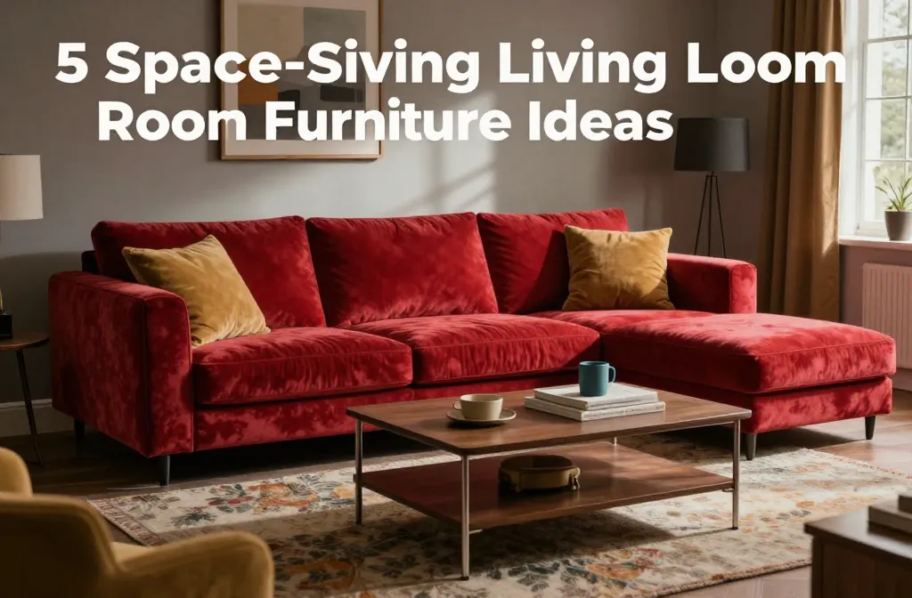 5 Space-Saving Living Room Furniture Ideas