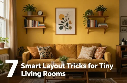 7 Smart Layout Tricks for Tiny Living Rooms