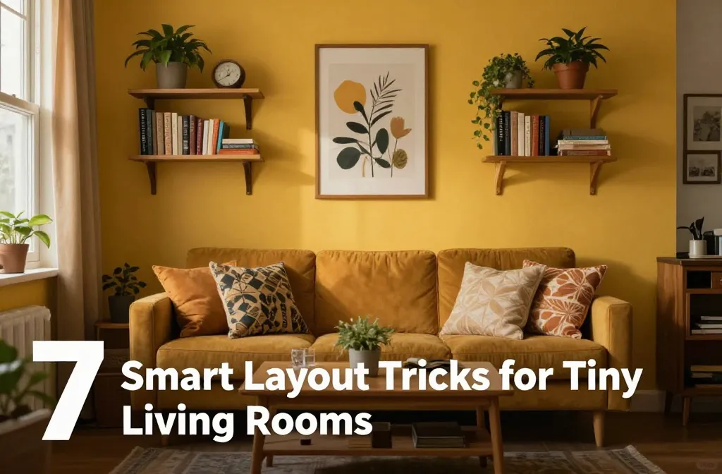 7 Smart Layout Tricks for Tiny Living Rooms