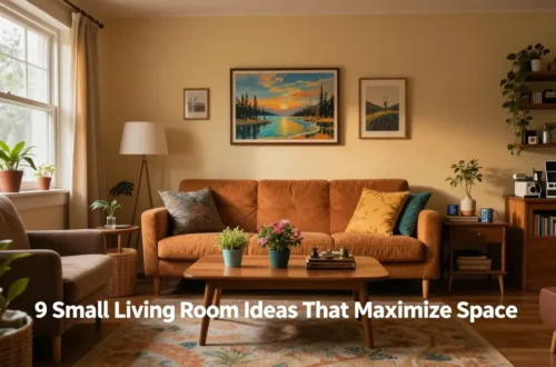 9 Small Living Room Ideas That Maximize Space