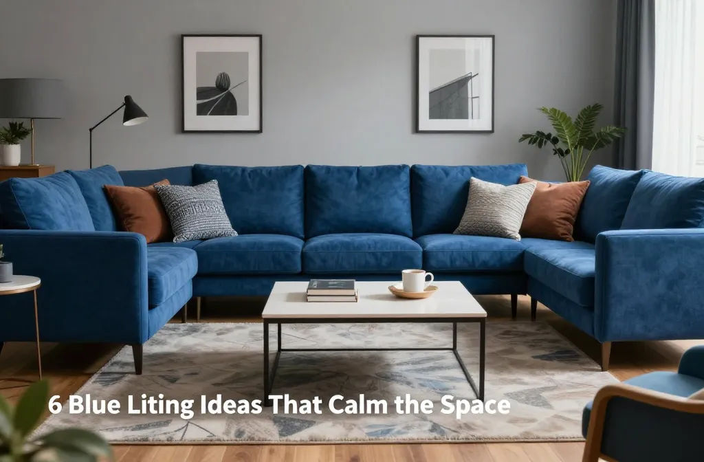6 Blue Living Room Ideas That Calm the Space