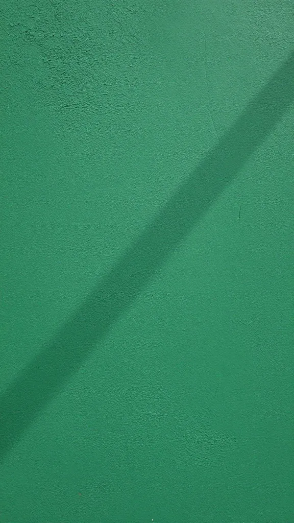 emerald green painted wall texture, soft daylight raking