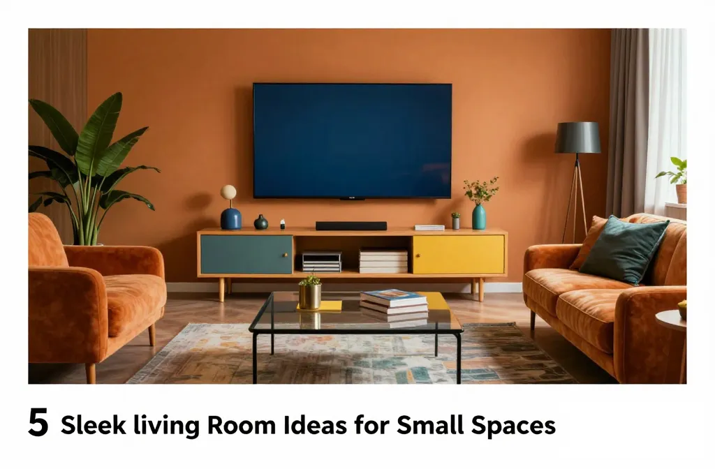 5 Sleek Living Room Ideas for Small Spaces
