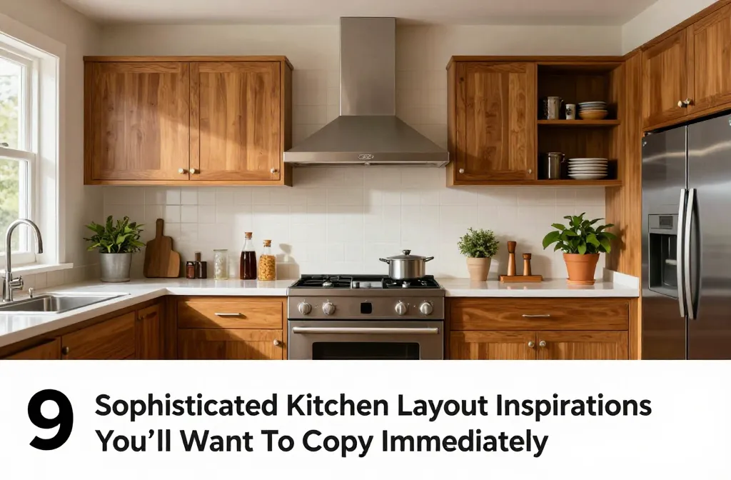 9 Sophisticated Kitchen Layout Inspirations You’ll Want To Copy Immediately