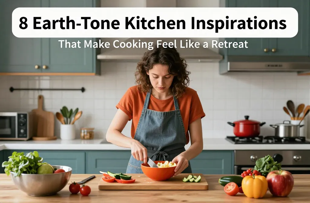 8 Earth-Tone Kitchen Inspirations That Make Cooking Feel Like a Retreat