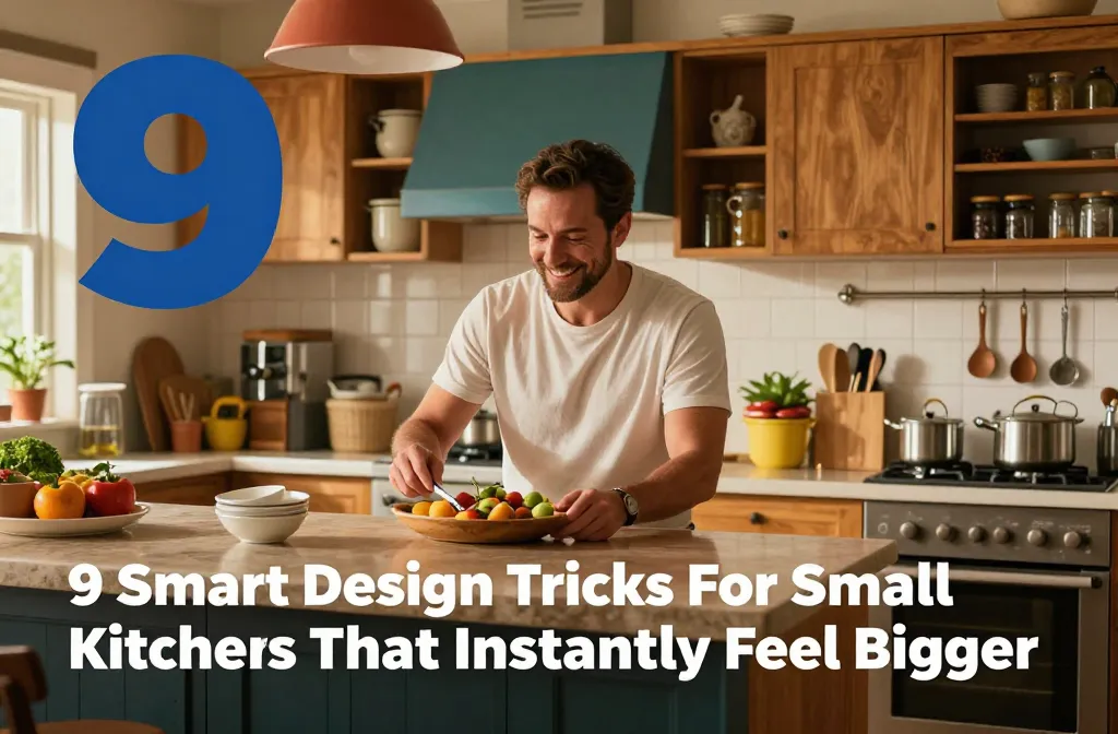 9 Smart Design Tricks For Small Kitchens That Instantly Feel Bigger