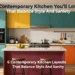 6 Contemporary Kitchen Layouts You’ll Love That Balance Style And Sanity