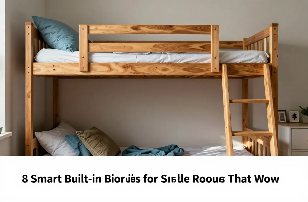 8 Smart Built-In Bunk Beds for Small Bedrooms That Wow