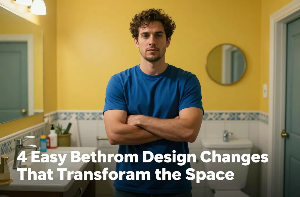 4 Easy Bathroom Design Changes That Transform the Space