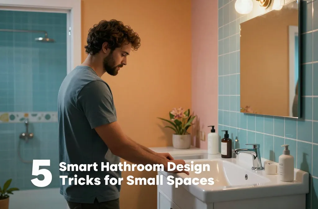 5 Smart Bathroom Design Tricks for Small Spaces