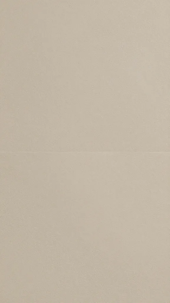warm taupe ceramic wall tile, soft diffused lighting closeup