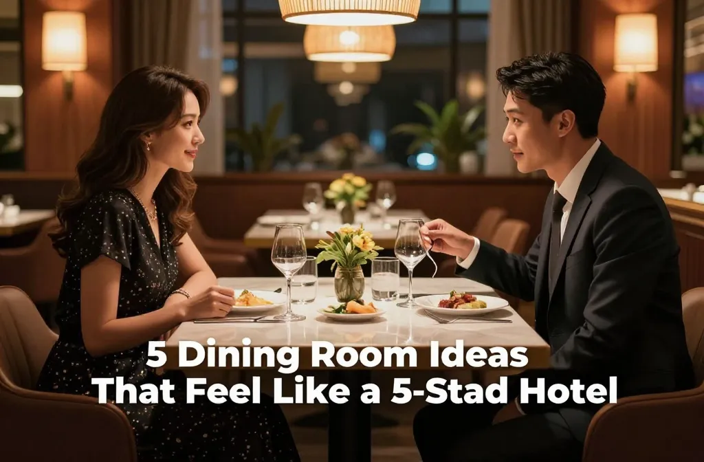 5 Dining Room Ideas That Feel Like a 5-Star Hotel