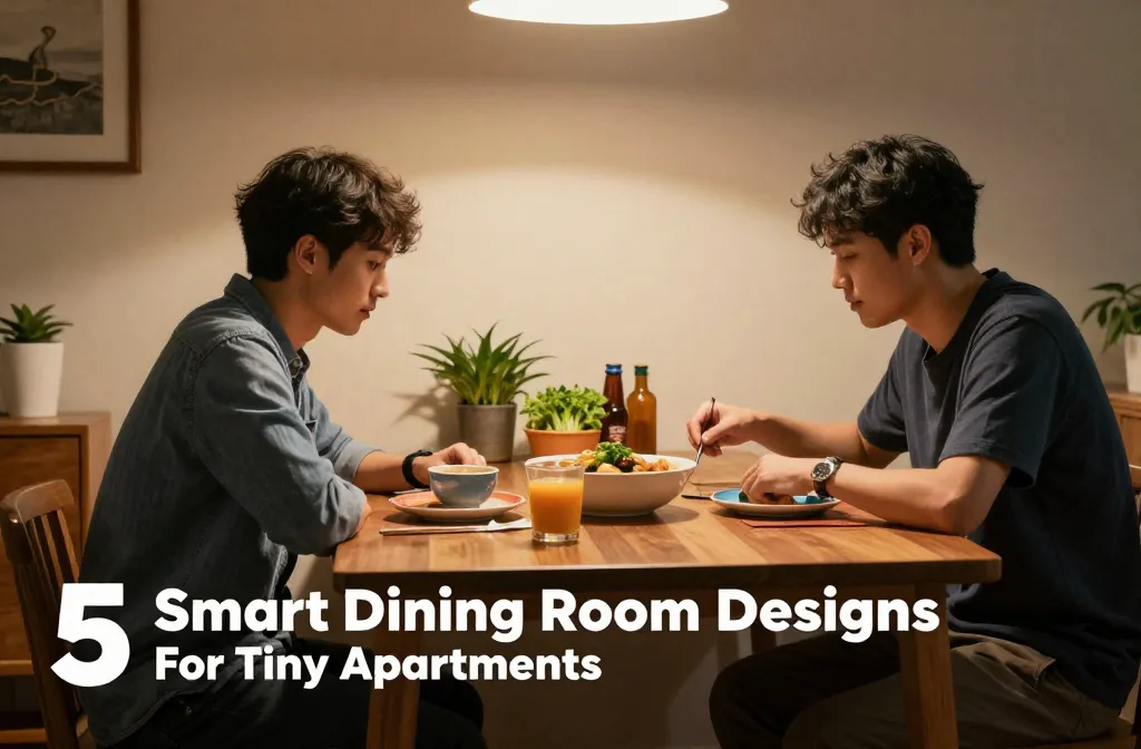 5 Smart Dining Room Designs for Tiny Apartments