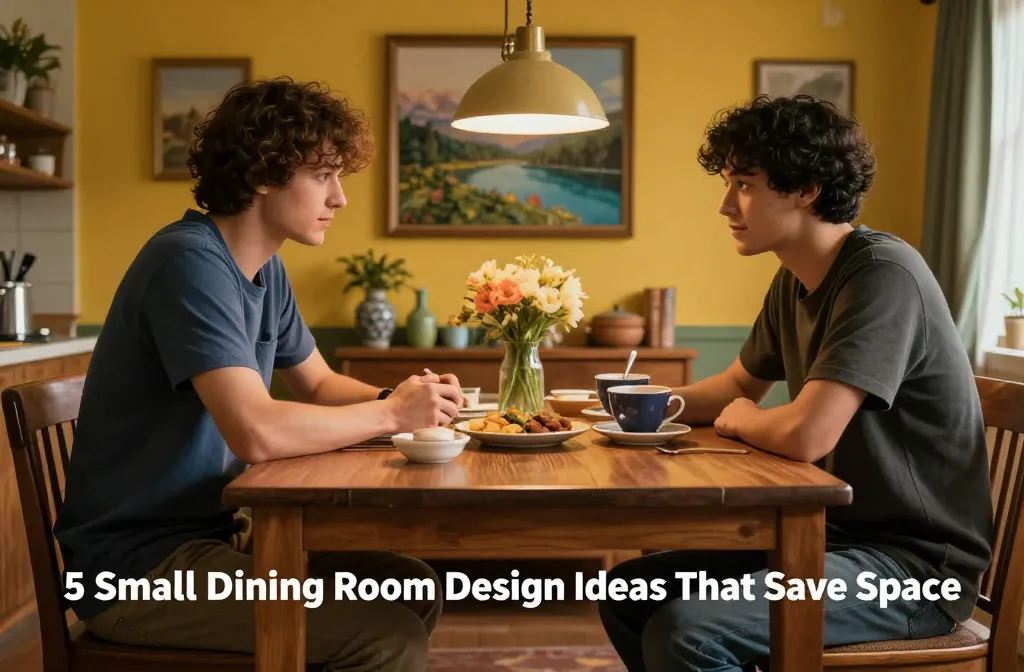 5 Small Dining Room Design Ideas That Save Space