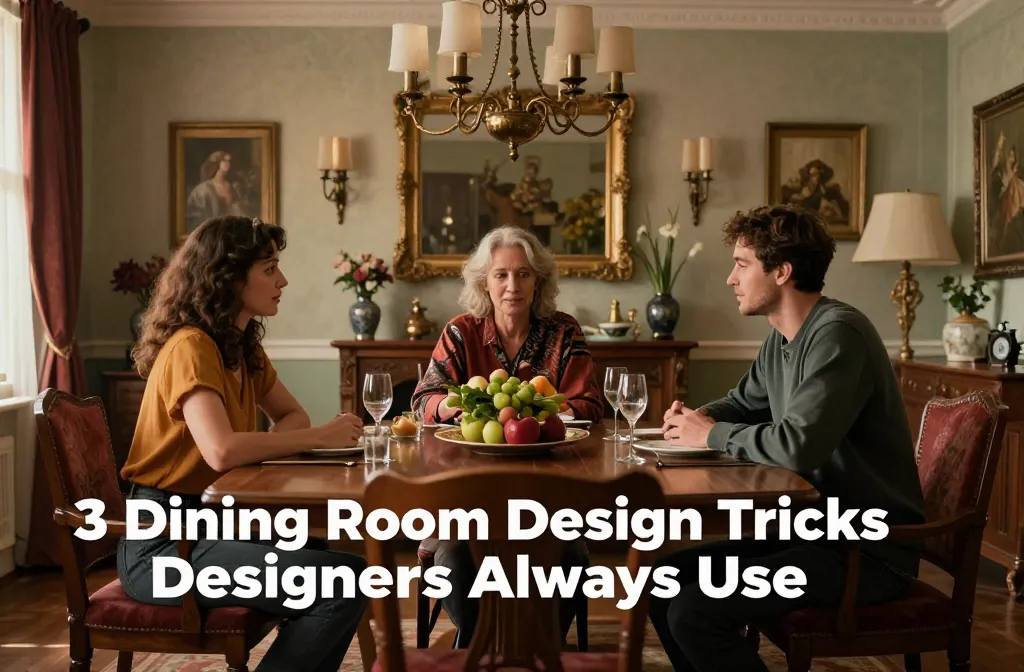 3 Dining Room Design Tricks Designers Always Use