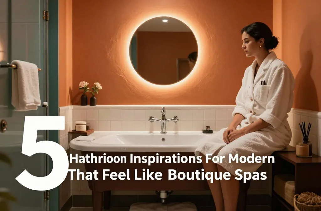 5 Bathroom Design Inspirations For Modern Homes That Feel Like Boutique Spas